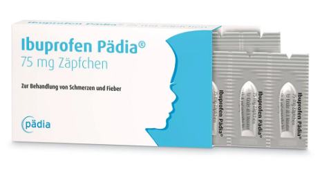 Ibuprofen Pädia 75 mg Zäpfchen 10 St 10 St